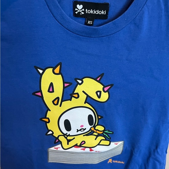 Rare Tokidoki Truffle Cactus Stamp - Tee - Size XS - Limited edition Italy - Picture 5 of 5